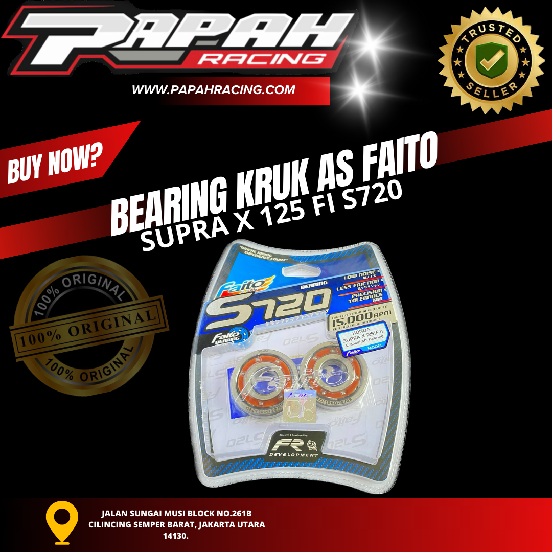BEARING KRUK AS SUPRA X 125 F1 S720